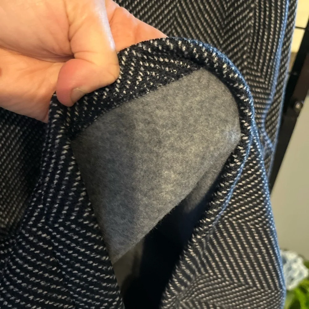 J. Crew Navy Cowl Neck Sweater